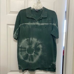 Polo by Ralph Lauren Green Tie-Dye Men's Shirt